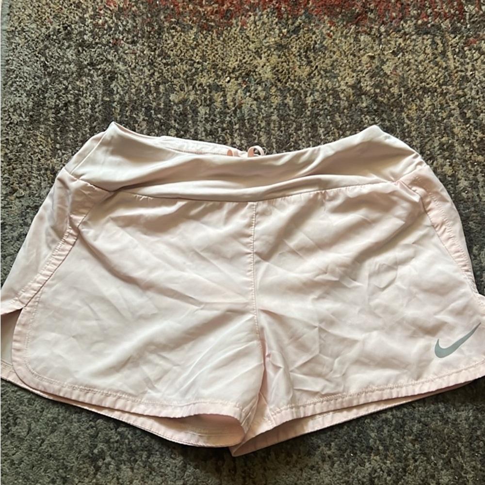 Nike Pink Athletic Shorts Lightweight Moisture-Wicking